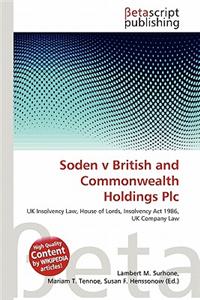 Soden V British and Commonwealth Holdings Plc