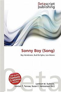 Sonny Boy (Song)