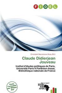 Claude Didierjean Jouveau