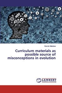 Curriculum materials as possible source of misconceptions in evolution