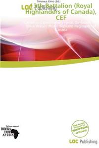 13th Battalion (Royal Highlanders of Canada), Cef