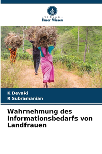 Wahrnehmung des Informationsbedarfs von Landfrauen