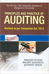 Auditing B.Com 3rd Year 4th Sem. CBCS
