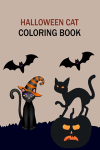 Halloween Cat Coloring Book