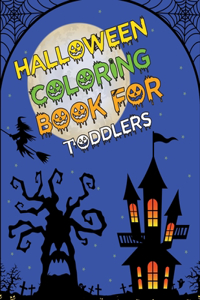 Halloween Coloring Book For Toddlers