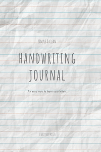Simple & Clean Handwriting Journal