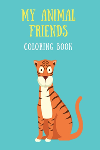 My animal friends Coloring book