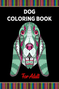 Dog Coloring Book for Adult