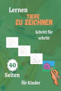 Lernen Sie Schritt für Schritt tiere für Kinder zu zeichnen