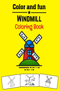 Windmill Coloring Book