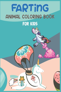 Farting Animal Coloring Book For Kids