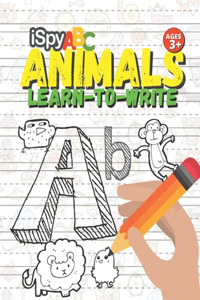 I Spy ABC Animals Learn-To-Write Ages 3+