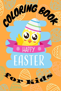 Happy Easter Coloring Book for Kids