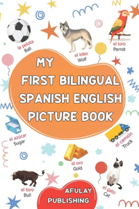 My first bilingual Spanish English picture book