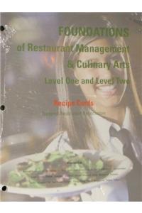 Recipe Cards for Foundations of Restaurant Management & Culinary Arts