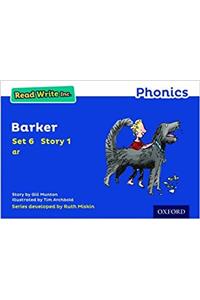 Read Write Inc. Phonics: Blue Set 6 Storybook 1 Barker