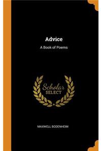 Advice: A Book of Poems