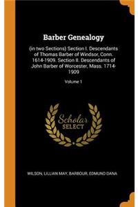Barber Genealogy