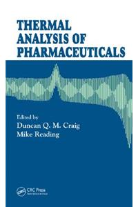 Thermal Analysis of Pharmaceuticals