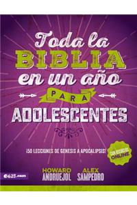 Toda La Biblia En Un Año Para Adolescentes