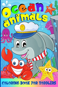 Ocean Animals Coloring Book For Kids