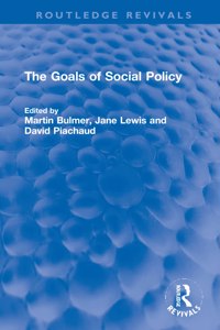 The Goals of Social Policy