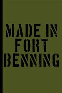 Made in Fort Benning