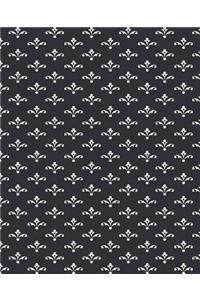 School Composition Book Pattern Art Deco Design