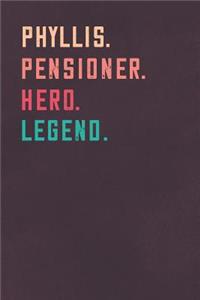 Phyllis. Pensioner. Hero. Legend.