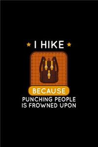 I Hike Because Punching People Is Frowned Upon