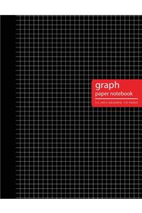 Graph Paper Notebook 1/4 Inch