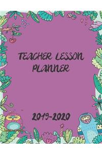 Teacher Lesson Planner 2019-2020