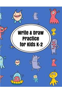 Write & Draw Practice For Kids K-2