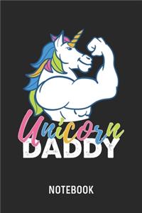 Unicorn Daddy Notebook