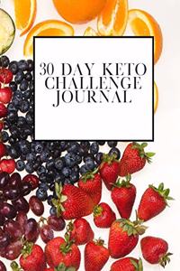30 Day Keto Challenge Journal