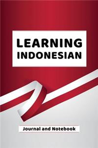Learning Indonesian Journal and Notebook