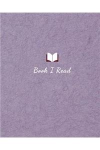 Book I Read