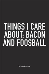 Things I Care About
