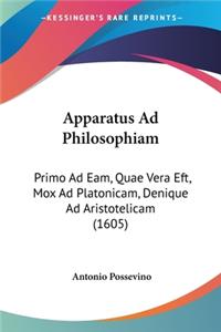 Apparatus Ad Philosophiam