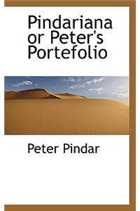 Pindariana or Peter's Portefolio