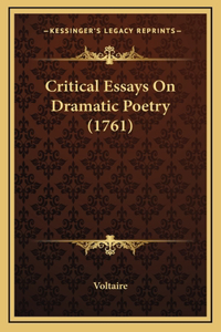 Critical Essays on Dramatic Poetry (1761)