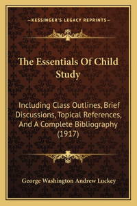Essentials of Child Study