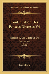 Continuation Des Pensees Diverses V4