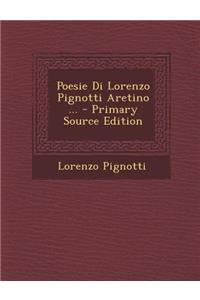 Poesie Di Lorenzo Pignotti Aretino ...