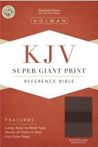 Super Giant Print Reference Bible-KJV