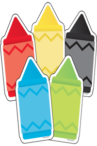 Chunky Crayons Cutouts