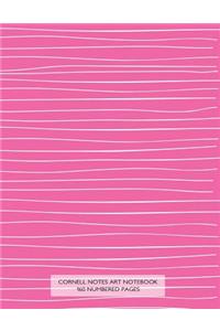 Cornell Notes Inspirational Notebook 160 Numbered Pages