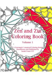 Zen and Zin Coloring Book
