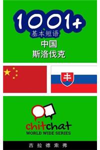 1001+ Basic Phrases Chinese - Slovak
