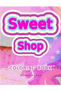 Sweet Shop Coloring Book